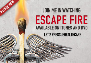 Join me in watching Escape Fire on CNN March 10th at 8PM ET